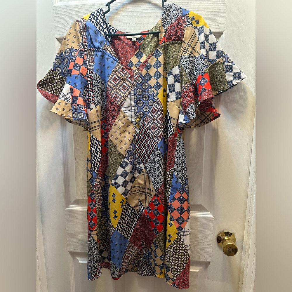 Umgee Patchwork dress